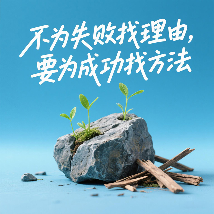 要为成功找方法